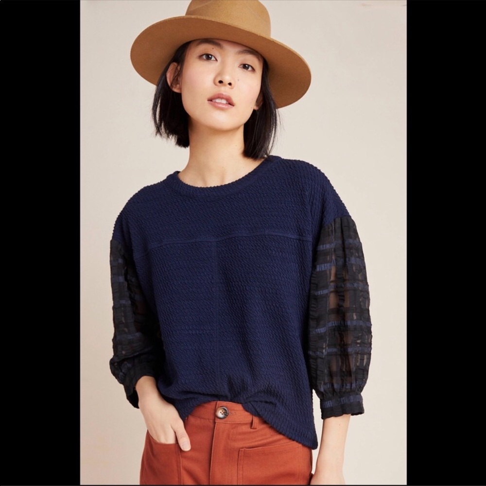 ANTHROPOLOGIE Current Air Carlisle Pullover Sz XL
